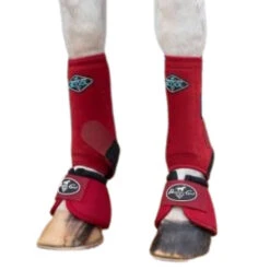 Professional's Choice 2XCool Sports Medicine Boot -Equestrian Supplies Store 2x cool smb red pair front prof choice 38839.1641755282