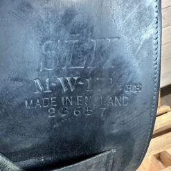 Used Albion SLK Dressage Saddle 17.5/MW 17 Used Albion SLK Dressage Saddle 17.5/MW -Equestrian Supplies Store 329 Serial 03910.1686181162