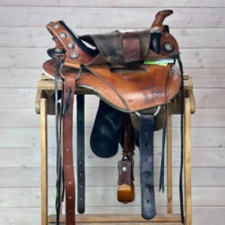 Used Ortho-Flex Western Saddle 15/M 13 Used Ortho-Flex Western Saddle 15/M -Equestrian Supplies Store 337 R Rigging 27442.1690420279