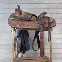 Used Star Of Texas Western Saddle 15/MW 14 Used Star Of Texas Western Saddle 15/MW -Equestrian Supplies Store 340 L Rigging 75237.1690419382