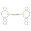 Happy Mouth 3-Ring French Link Pessoa Gag -Equestrian Supplies Store 464479 HM 3 Ring French Mouth Gag 600x600 08803.1587505976