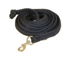 Tory Wide Braided Cotton Lead Rope -Equestrian Supplies Store 629 tory wide braided cotton lead black 43378 31178.1527303529