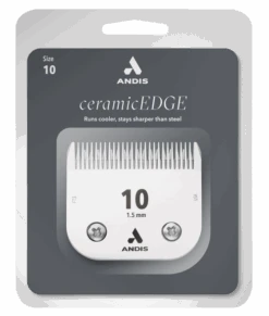 Andis Ceramic Edge Blade System # 10 -Equestrian Supplies Store 64315 ceramicedge blade size 10 package front web 69332.1690484786