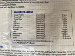 Integrity Low Starch Adult/Senior - No Molasses -Equestrian Supplies Store Integrity Adult Senior LS NoMol Bag 1 55547.1624654039