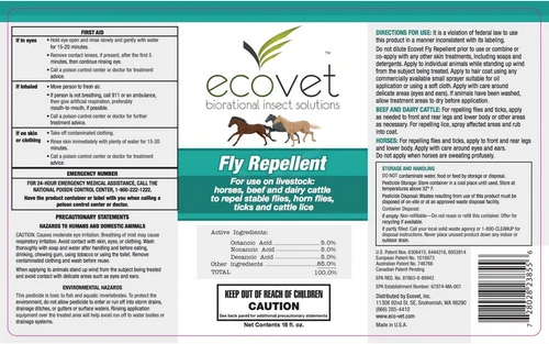 Ecovet Fly Repellent 4 Ecovet Fly Repellent - Image 2