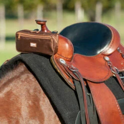 Classic Equine Small Pommel Bag 18 Classic Equine Small Pommel Bag -Equestrian Supplies Store Small Pommel Bag Brown saddle SBPB BR classic equine 94407.1613251323