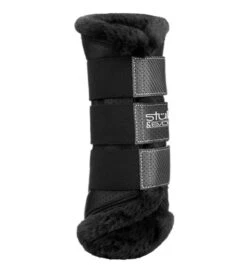 Stubben AirFlow Brushing Boots With Fleece -Equestrian Supplies Store airflow brushing boots fleece large side 24451 stubben 91545.1680630395