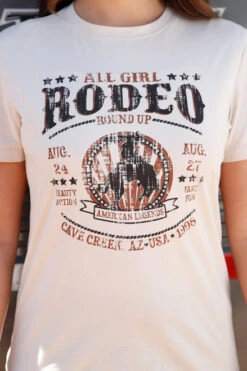 Cruel Denim All Girl Rodeo T-Shirt -Equestrian Supplies Store all girl rodeo tee stone detail CTT7450003 cruel 54306.1691010544