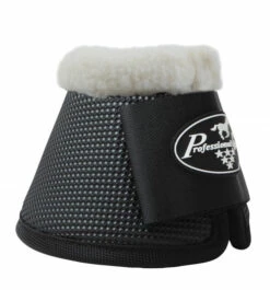 Professional's Choice All Purpose Bell Boots W/ Fleece -Equestrian Supplies Store all purpose bell boots with fleece black side BB301 prof choice 91400.1616625304