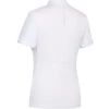 Samshield Aloise Competition Shirt Short Sleeve -Equestrian Supplies Store aloise show shirt SS white back ALOISE samshield 82509.1654295650