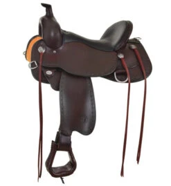 Circle Y Alpine Flex2 Trail Saddle 2377 -Equestrian Supplies Store alpine flex2 walnut black grainout seat 2377 circle y 46448.1687797854