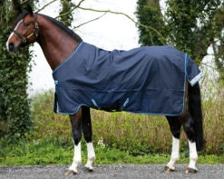 Horseware Ireland Horseware Amigo Bravo 12 Lite Turnout Sheet -Equestrian Supplies Store amigo bravo 12 lite navy side AARA41 BBW0 HW 88594.1675471245