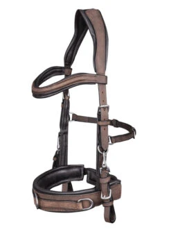 Waldhausen Anatomic Lunging Cavesson -Equestrian Supplies Store anatomic lunging caveson brown 9560301 WB waldhausen 14116.1657227385