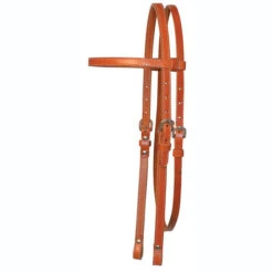 Circle Y Stitched Basic Brow Headstall -Equestrian Supplies Store basic stitched brow headstall regular 0125 0001 circle y 05789.1600198446