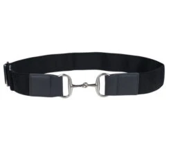 HKM Hunter Elastic Belt -Equestrian Supplies Store belt black 139159100.1192 hkm 48521.1682792099