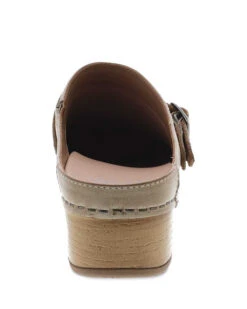 Dansko Berry Mule With Strap Oyster Milled Leather 11 Dansko Berry Mule With Strap Oyster Milled Leather -Equestrian Supplies Store berry mule strap oyster heel 9421611600 dansko 51025.1676048506