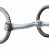 Bob Avila O Ring Snaffle With Silver -Equestrian Supplies Store bob avila o ring silver overlay AVB 401 prof choice 63221.1591307138