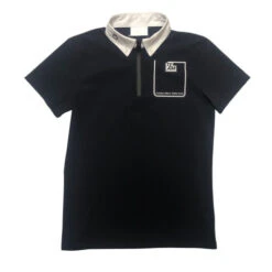 Boys Cavalleria Toscana Team Daytona Zip Polo 7 Boys Cavalleria Toscana Team Daytona Zip Polo -Equestrian Supplies Store boys daytona zip polo navy front POO080 JE152 7901 CT 38743.1660759315