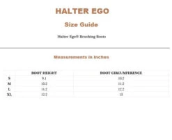 Halter Ego Brushing Boots 9 Halter Ego Brushing Boots -Equestrian Supplies Store brushing boots size guide halter ego 10482.1682645949
