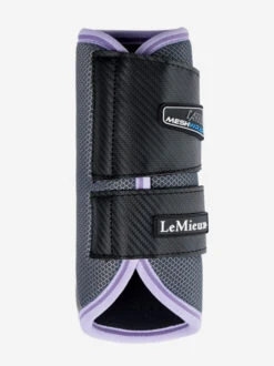 LeMieux Carbon Mesh Wrap Boots -Equestrian Supplies Store carbon mesh wrap boots wisteria outside IT03090004 lemieux 61695.1685566461