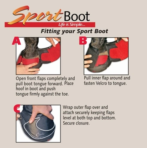 Cavallo Sport Hoof Boots - Regular & Slim 5 Cavallo Sport Hoof Boots - Regular & Slim - Image 3