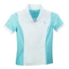 Kids Romfh Bit Signature Show Shirt Short Sleeve -Equestrian Supplies Store chd bit signature ss bleached aqua bit front 470912 romfh 01731.1684880200