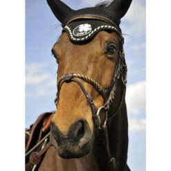 In Horse We Trust Coated Rope Noseband -Equestrian Supplies Store coated rope noseband havana horse ihwt 90153.1658786879