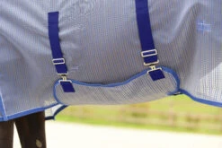 WeatherBeeta ComFiTec Ripshield Fly Sheet -Equestrian Supplies Store comfitec ripshield fly sheet detach white blue belly 804899 weatherbeeta 08677.1649192797