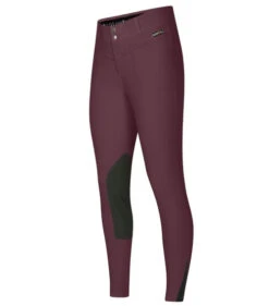 Kerrits Crossover II Breeches Knee Patch -Equestrian Supplies Store crossover KP rosewood side web 50405 kerrits 60279.1664489089