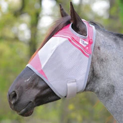 Cashel Crusader Fly Masks -Equestrian Supplies Store crusader fly mask bc pink no ears CFMS CH cashel 96831.1658964234