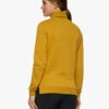 Cavalleria Toscana Embossed Turtleneck Pullover -Equestrian Supplies Store ct emboss turtleneck pullover yl.ochre back FED106 CO100 2B00 cavalleria toscana 98626.1664055558