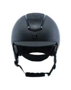 Tipperary Devon UltraMatte Helmet With MIPS -Equestrian Supplies Store devon helmet sparkle mips black front tipperary 63282.1632683610