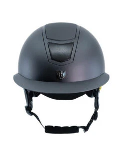 Tipperary Devon UltraMatte Helmet With MIPS -Equestrian Supplies Store devon helmet wide mips black front tipperary 28745.1632683612
