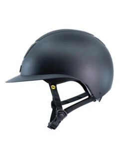 Tipperary Devon UltraMatte Helmet With MIPS -Equestrian Supplies Store devon helmet wide mips black side tipperary 83456.1632683623