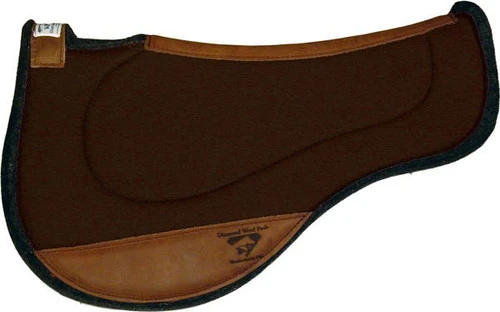 Diamond Wool Endurance Contoured Ranch Pad - Round 5 Diamond Wool Endurance Contoured Ranch Pad - Round - Image 3