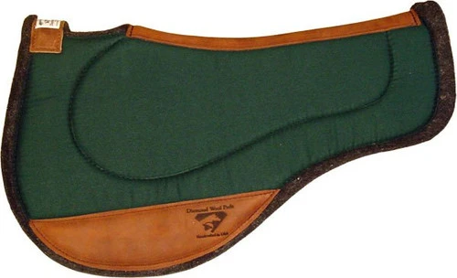 Diamond Wool Endurance Contoured Ranch Pad - Round 4 Diamond Wool Endurance Contoured Ranch Pad - Round - Image 2