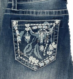 Grace In LA Easy Fit Steer Pocket Jean -Equestrian Supplies Store easy fit cow pocket pocket EB61610 grace in la 26945.1657823391
