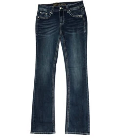Grace In LA Easy Fit Horseshoe Pocket Jeans -Equestrian Supplies Store easy fit horseshoe front EB51780 grace LA 1 11125.1687305446