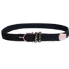 HKM Rose Gold Glamour Elastic Belt 1 HKM Rose Gold Glamour Elastic Belt -Equestrian Supplies Store elastic belt rose gold black 138339100.0007 hkm 34557.1682793006