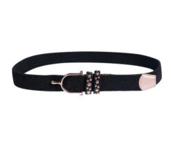 HKM Rose Gold Glamour Elastic Belt