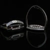 American Equus Elite Stirrup 1 American Equus Elite Stirrup -Equestrian Supplies Store elite stirrup illusion black AE STIR ELITE BK american equus 54663.1685490763