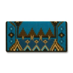Mayatex Enchanted Pines Navajo Blanket -Equestrian Supplies Store enchanted pines navajo teal brown 1465 4 mayatex 18449.1647201874