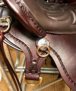 Tucker Endurance Saddle T59 Tooled 5 Tucker Endurance Saddle T59 Tooled -Equestrian Supplies Store endurance saddle brown tooled detail t59 621 5133 11 tucker 90536.1687888218