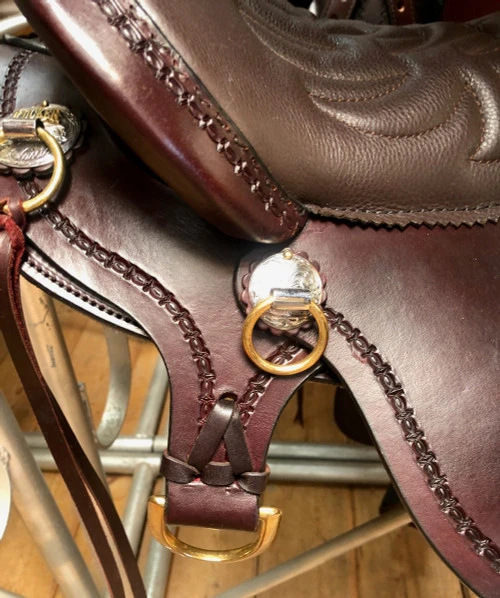 Tucker Endurance Saddle T59 Tooled 4 Tucker Endurance Saddle T59 Tooled - Image 2