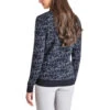 Equiline Engre Jacquard V-Neck Sweater -Equestrian Supplies Store engre v neck jaquard blue back R09774 245 equiline 10352.1661441754