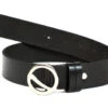EQODE Leather Belt -Equestrian Supplies Store eqode leather belt black T50006 equiline 45149.1625255439
