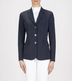 Equiline Hayley Hunter/Eq Coat -Equestrian Supplies Store equiline hayley hunter coat navy front 41714.1571872162