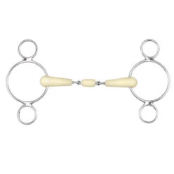 Happy Mouth Double Jointed 2-Ring Pessoa Gag