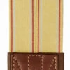 Edgewood Fancy Stitch Leather Overlay Girth With Double End Elastic -Equestrian Supplies Store fancy stitch 2end elastic overlay girth end havana edgewood 11325.1587248273