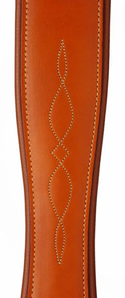 Edgewood Fancy Stitch Leather Overlay Girth With Double End Elastic -Equestrian Supplies Store fancy stitch 2end elastic overlay girth newmarket detail edgewood 51722.1587248267